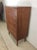 Mid-Century Modern Danish Modern Teak 5 Drawer Highboy Dresser With Lock & Key on Tapered Legs For Sale - Image 3 of 12