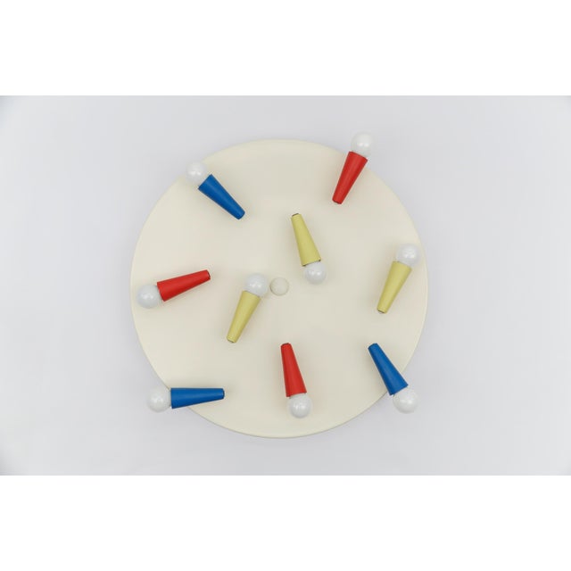 Mid-Century Modern Italian Flush Mount, 1960s For Sale - Image 16 of 16
