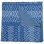 Contemporary Chevron Hand Stitched Quilt, King - Blue For Sale - Image 3 of 3