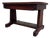 Antique Mission Oak Trestle Pedestal Base Library Table Console Hall Table For Sale