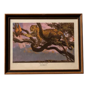 Remington Arms "Out on a Limb" Game Art Collection Framed Litho