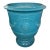 French Provincial French Anduze Jardiniere in Turquoise For Sale - Image 3 of 8