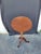 This 19th century American cherry candle stand table is a beautifully refurbished antique piece with a unique oval shape...