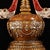 Metal Late 19th Century Gilt Bronze Tibetan Stupa With Gemstone Inlays, 1.9kg For Sale - Image 7 of 9