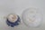 Early 20th Century Allertons England Tea Coffee Cup and Saucer 2pc Set White and Blue Ceramic For Sale In Miami - Image 6 of 13