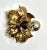 Gold Mid-Century Italian Gilded Iron Flower Sconce from Banci Firenze, 1970s For Sale - Image 8 of 12