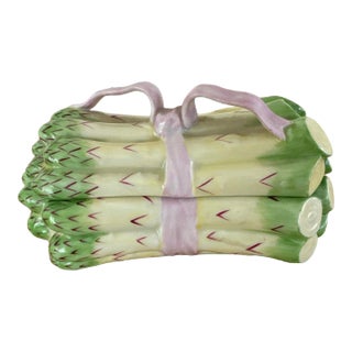 Herend Pink Bow Asparagus Box For Sale