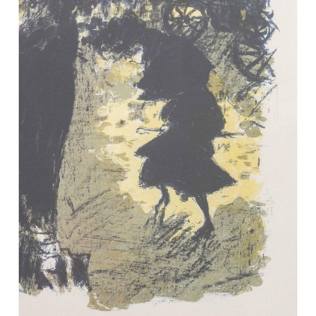 Late 19th Century Pierre Bonnard "Place Le Soir" Lithograph, 1899 For Sale - Image 5 of 6