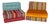 Vintage Mah Jong Sectional Sofa by Hans Hopfer for Roche Bobois, 2000s, Set of 2 For Sale
