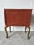 1950s Italian Hollywood Regency Giltwood & Teal Blue Three-Drawer Nightstand With Gold-Leaf Scrollwork For Sale - Image 12 of 12