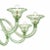 2020s Elegant Contemporary Rigadin Murano Glass Chandelier For Sale - Image 5 of 6