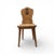 Brown 19c Belgian Antique Chairs With Coat of Arms From Chateau For Sale - Image 8 of 11