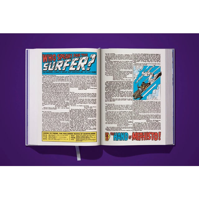TASCHEN Books "Marvel Comics Library. Silver Surfer. Vol. 1. 1968–1970" Collector's Edition, numbered For Sale - Image 10 of 11