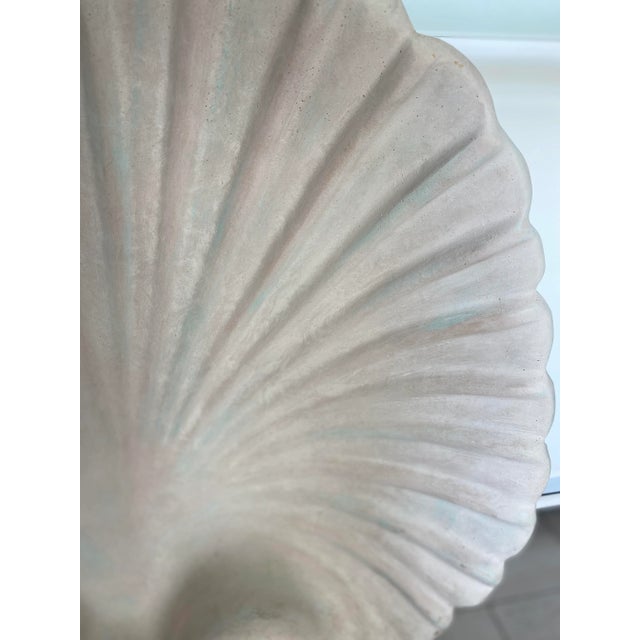 Glass Mid 20th Century Sea Shell Console Table in the Manner of Groult For Sale - Image 7 of 9