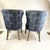 Vintage Hollywood Regency Traditional Slipper Chairs - A Pair. For Sale - Image 9 of 11