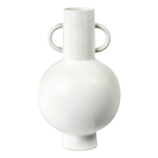 Avesta 14" Tall Stoneware Vase For Sale