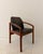 Mid-Century Modern German Teak Chair in Black Leather, 1960s For Sale - Image 13 of 13
