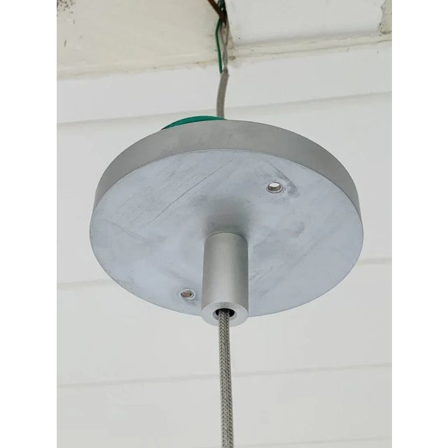 Murano Style Cylinder Pendant Light For Sale - Image 4 of 13