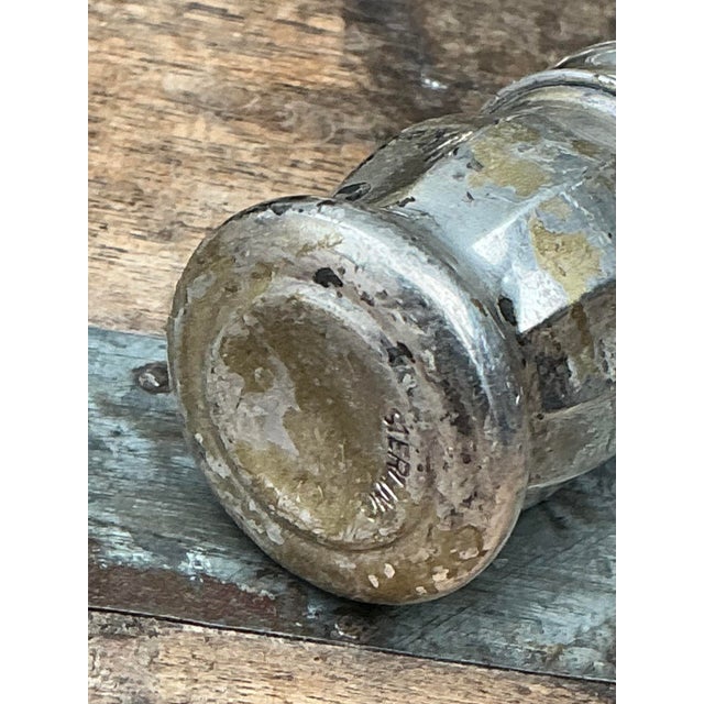 Vintage Sterling and Plate Assorted Salt Shakers - Set of 12 For Sale - Image 11 of 12