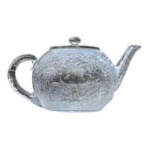 Rare & Fine Antique Hp Sinclaire American Brilliant Period Abp Cut Glass Teapot