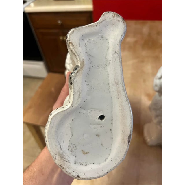 Pair of Antique Decorated Staffordshire Dogs, Circa 1860's For Sale - Image 13 of 15