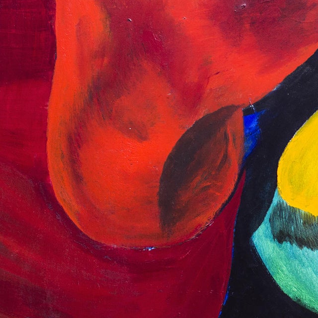 2000 - 2009 Into — Abstract Expressionist Painting, Acrylic on Canvas, 36 × 48 In, Horizontal Format For Sale - Image 5 of 6