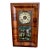 Seth Thomas Antique Round Dial Ogee Clock With Maple Wood Case For Sale