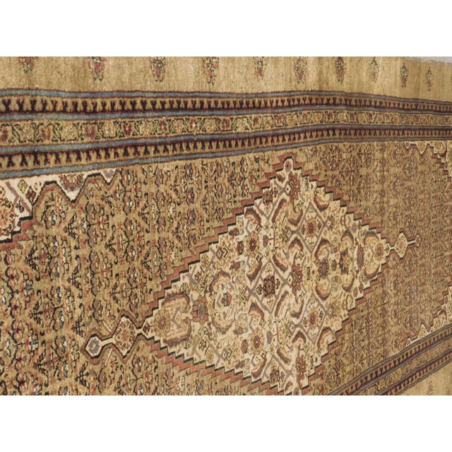 Persian Antique Persian Gallery Rug- 4′10″ × 10′5″ For Sale - Image 3 of 14