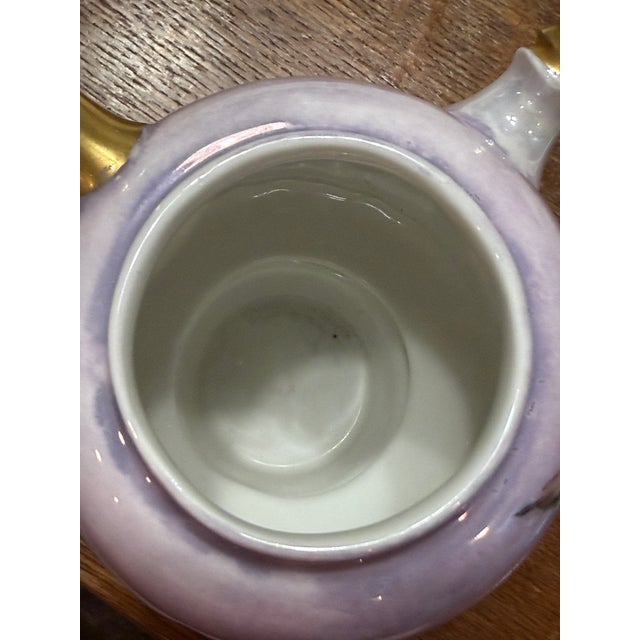 Rare Antique Jean Pouyat Limoges (j.p.l.) Hand-Painted Japonisme Veilleuse Tea Warmer, France For Sale - Image 13 of 18