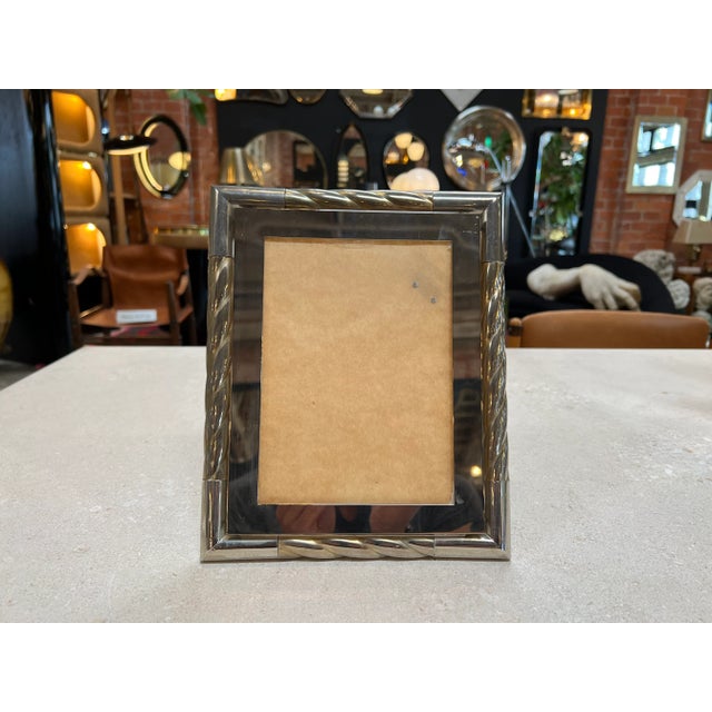 Vintage Italian Picture Frame, 1980s For Sale In Los Angeles - Image 6 of 7