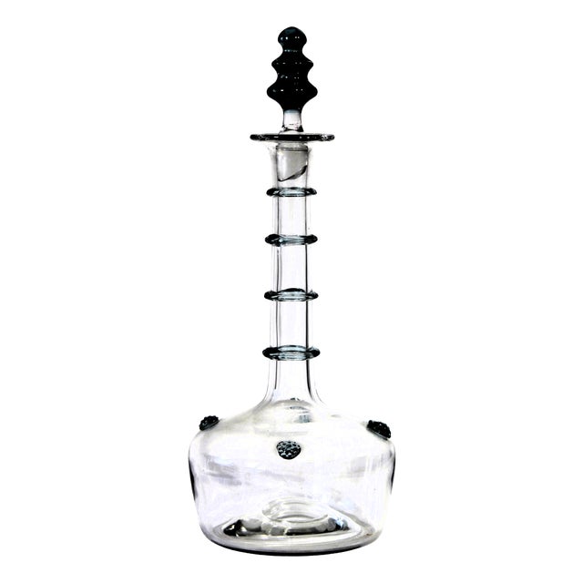 Art Deco Decanter from Kosta Boda, 1920s For Sale