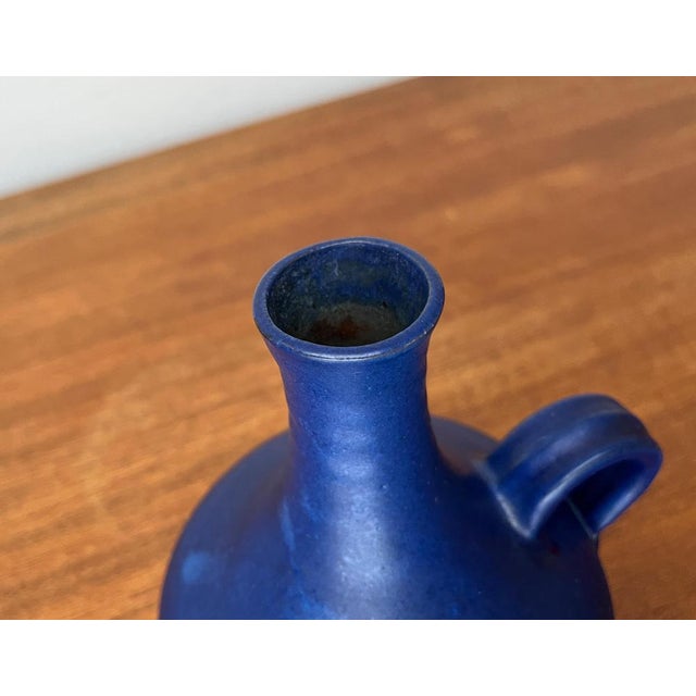 Mid-Century German Studio Pottery Carafe Vase from Töpferhof Malente, 1960s For Sale - Image 5 of 16