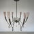 Italian 1980s Sergio Terzani Murano Chandelier For Sale - Image 3 of 12