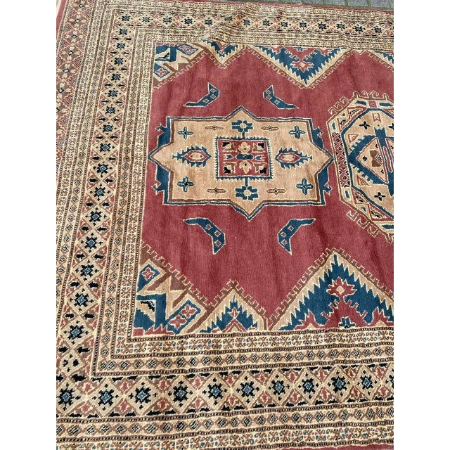 Vintage Pakistani Rug For Sale - Image 3 of 18