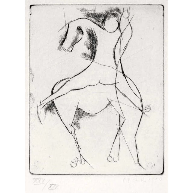 Image dimensions: 15.5 x 12 cm. Edition of 30 prints in roman numbers. Hand Signed. Very good conditions.