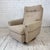 Reclining lounge chair designed by Milo Baughman for Thayer Coggin. This chair is on a circular swivel base that also has...