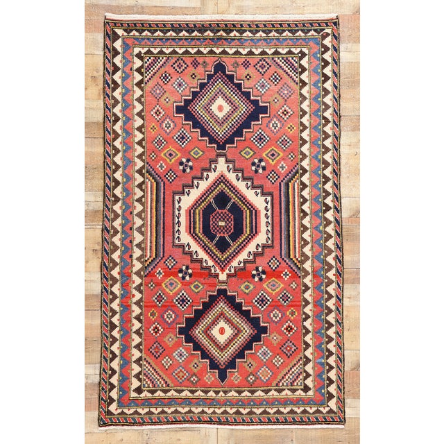 Vintage Persian Lori Rug - 04'10 X 08'01 For Sale - Image 9 of 9