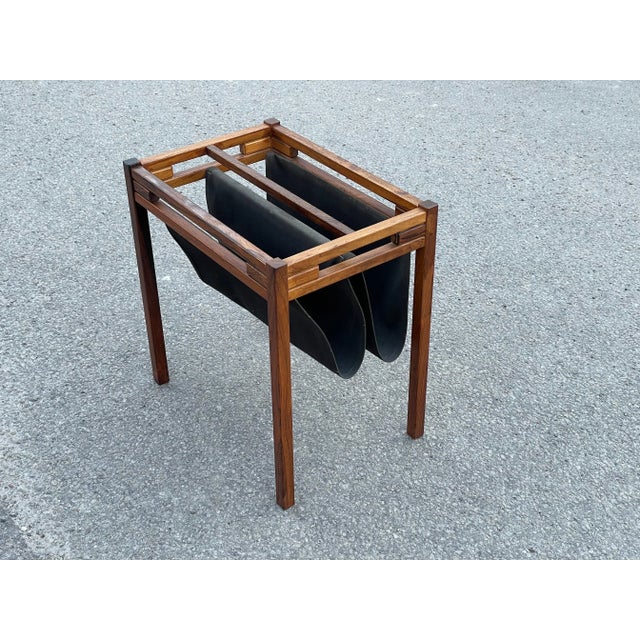 Mid-Century Modern Mid-Century Danish Magazine Rack, 1960s For Sale - Image 3 of 7