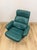 Mid-Century Modern Chairworks Teal Adjustable Recliner Stressless Style Vintage Lounge Chair Retro For Sale - Image 3 of 12