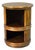 Late 20th Century Bamboo and Rattan Rotating Table by McGuire For Sale