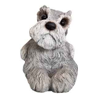 1981 Sandicast Schnauzer Figure For Sale