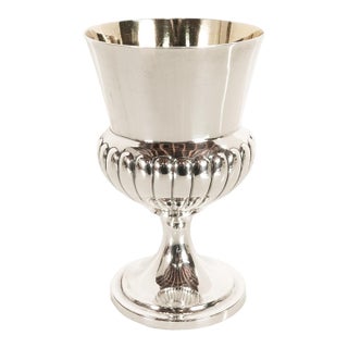 Antique Scottish Sterling Silver Georgian Goblet George Fenwick Edinburgh 1810 For Sale