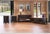 Greenview Collection: Solid wood furniture with rustic and refined industrial details and finishes Solid Pine Wood Black...