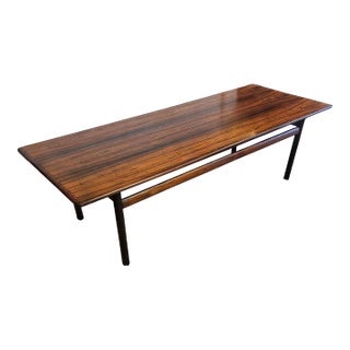 Mid 20th Century Mid-Century Modern Danish Rosewood Coffee Table For Sale