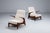 Pair of low-back lounge chairs designed by Rolf Rastad & Adolf Relling for Gimson & Slater, Norway circa 1960. A...