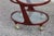 Vintage Ovale Bar Cart by Cesare Lacca, 1950s, in Very Good conditions. Designed 1950 to 1959 This piece is attributed to...