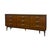 Mid-Century Modern Vintage Mid Century Modern Bassett Furniture Walnut Triple Dresser Credenza. For Sale - Image 3 of 10