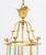Contemporary Modern Brass and Glass Lantern Pendant Lamp For Sale - Image 3 of 6