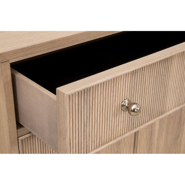 Brown Highland Classic Wooden Media Sideboard For Sale - Image 8 of 9
