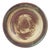Low Stoneware Bowl with Concentric Pattern by Kresten Bloch for Royal Copenhagen, 1970s For Sale